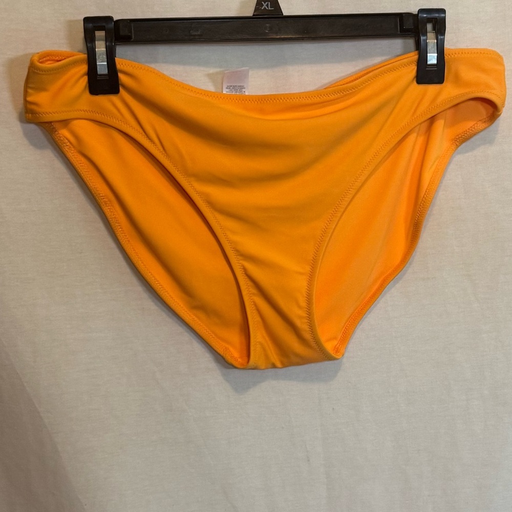 AA-178 Aerie NWT‎ Orange Summer Swim Bikini Bottoms Size XL